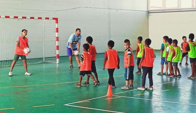 Activități sportive la Castelu. Proiectul 