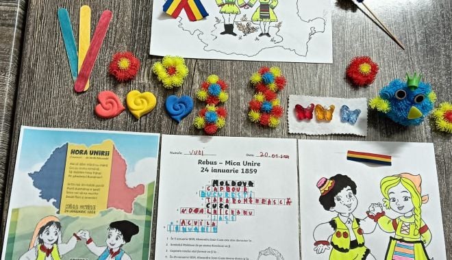 Unirea Principatelor Române, sărbătorită de copiii centrelor sociale din Constanța