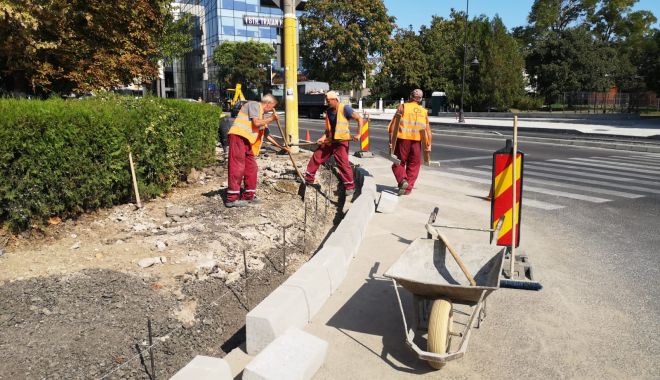 Administrația locală a trasat marcaje bicolore pentru siguranța sporită a pietonilor - administratialocala-1568665173.jpg