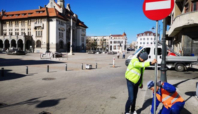 Administrația locală montează noile indicatoare rutiere în zona peninsulară - administratialocala2-1552340403.jpg