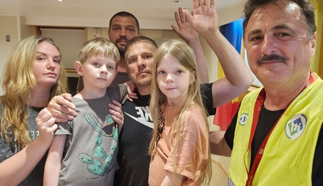 Scandal monstru în dana 137, Port Agigea. Echipaj ucrainean neplătit, protest la nivel înalt