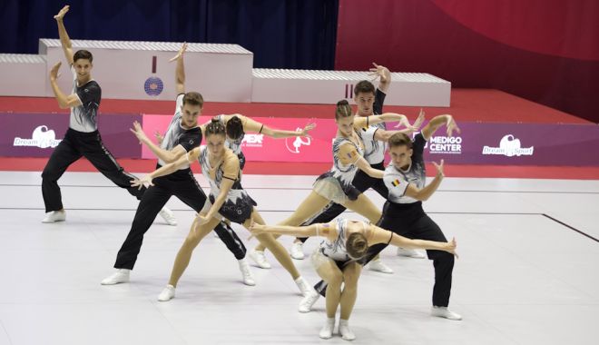 România a cucerit două medalii de aur la Cupa Mondială de Gimnastică Aerobică de la Bucureşti - aerobic-1697461854.jpg