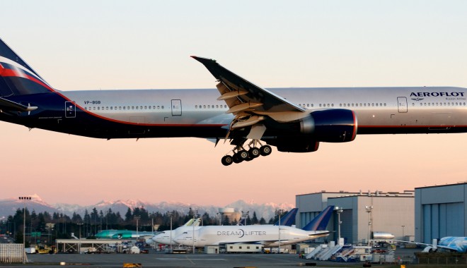 Companiile aeriene ruse evită zborurile în spațiul aerian ucrainean - aeroflot-1394808135.jpg