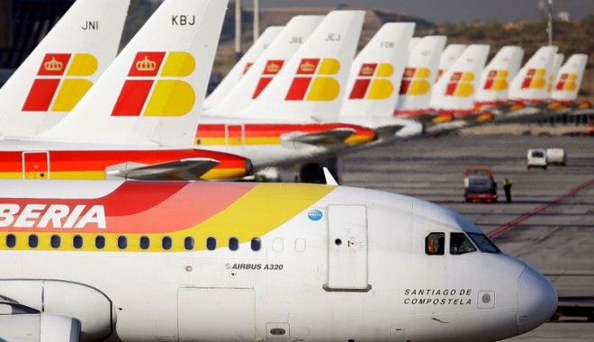 CM 2014. Avionul cu care naționala Spaniei se întorcea la Madrid a fost lovit de un fulger - aeroportuladolfosuarezbarajas-1403617616.jpg