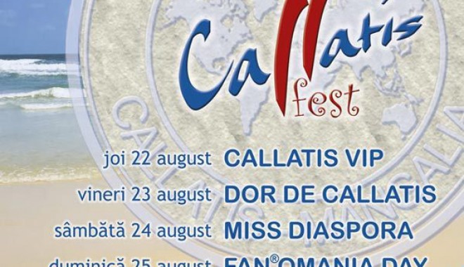 Festivalul Callatis 2013, tradiție, spectacol și distracție la Mangalia - afiscallatis-1377094603.jpg
