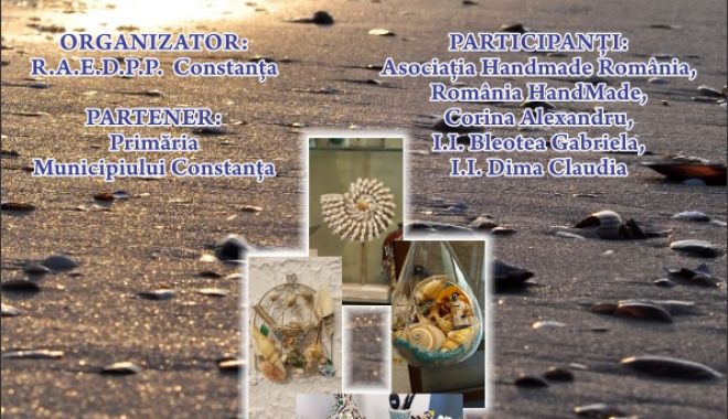 Creații cu tematică marină, la târgul de produse handmade 