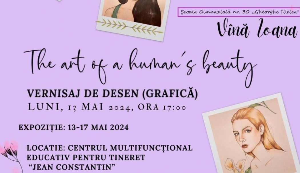 Artista expozantă Ioana Vînă: 