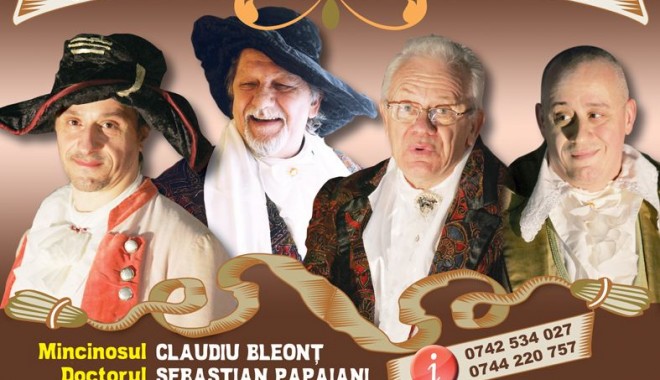 Nume mari ale teatrului românesc, pe scena Casei de Cultură - afismincinosul-1382515781.jpg