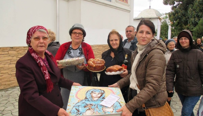 Agapă frățească la Cumpăna, de hramul Bisericii 