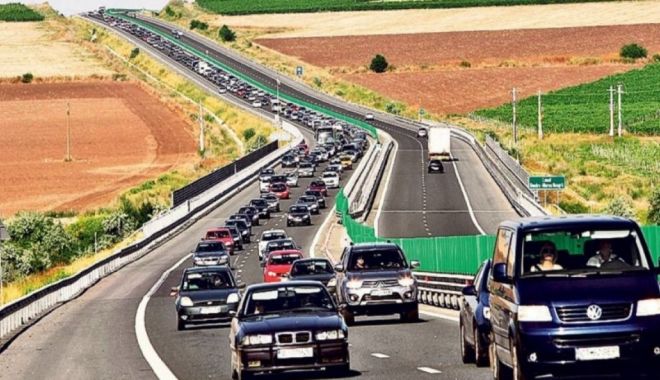 Centrul Infotrafic al Poliției Române: TRAFIC INTENS pe DN1 și A2