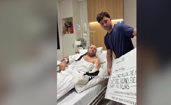 Eroul de pe plaja Bondi a fost recompensat de comunitate cu 2,5 milioane de dolari australieni - ahmedalahmed-1766152583.webp