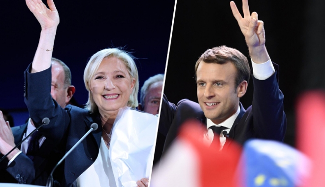 Emmanuel Macron - pro-european,  și Marine Le Pen - anti-UE, în turul doi - alegeriinfranta-1493044684.jpg