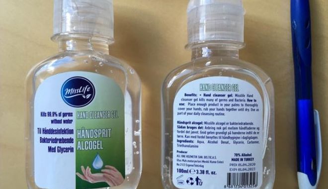 Alertă Rapex pentru un gel dezinfectant periculos, vândut și în România - alertarapex2-1597430929.jpg