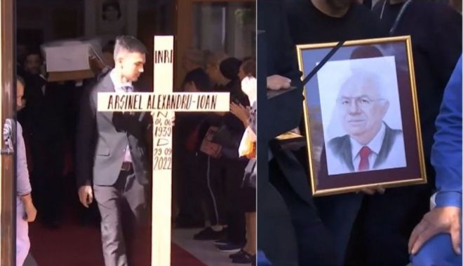 Alexandru Arșinel a fost condus pe ultimul drum şi înmormântat la Cimitirul Bellu din Capitală