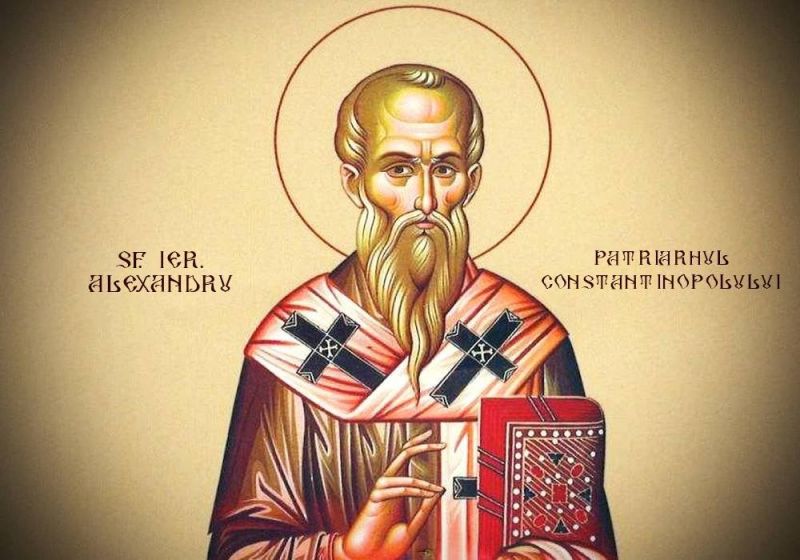 Creștinii îl sărbătoresc astăzi pe Sfântul Alexandru. Minuni, tradiții și superstiții - alexandrualconstantinopolului-1756534227.jpg