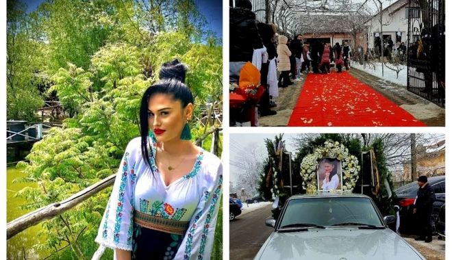 Doliu în muzica populară. Alina Popa, cântăreața care a murit la doar 23 de ani, a fost înmormântată