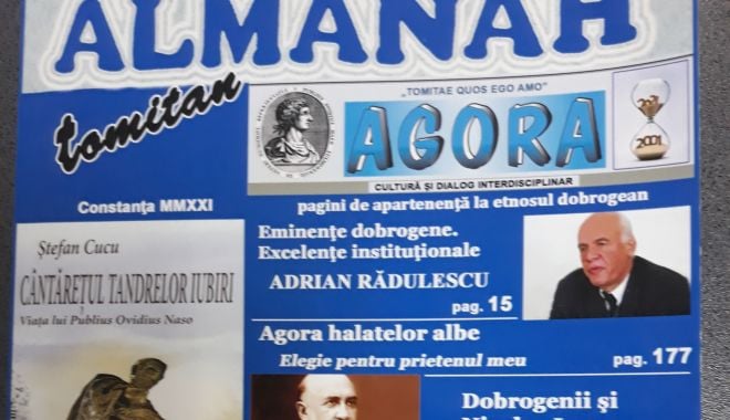 „Almanah tomitan Agora”  - o lucrare enciclopedică de referință pentru Dobrogea - almanahtomitanagoraolucrareencic-1624990967.jpg