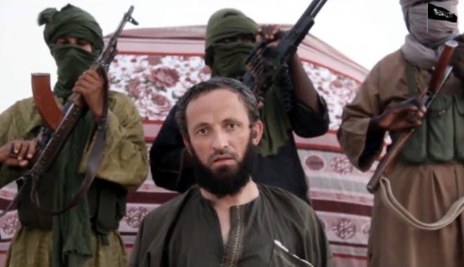 Al Qaida publică noi imagini cu românul Iulian Gherguț. 