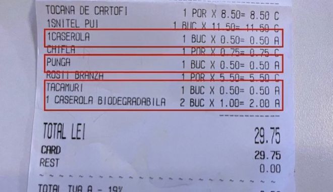 Prețul ambalajelor a crescut cu peste 30%. Cum putem economisi atunci când luăm mâncare la pachet