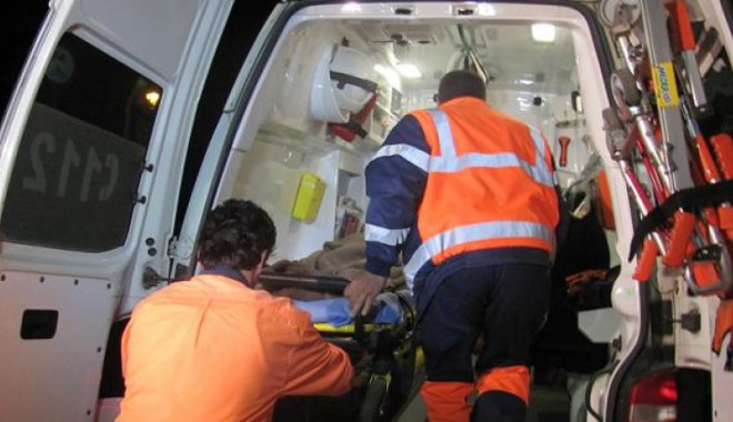 O victimă, în această seară, în urma unui accident - ambulanta112ronduldesibiuro34604-1412876010.jpg
