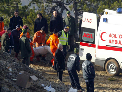 Cel puțin cinci oameni au murit zdrobiți, într-un accident de muncă, în Turcia - ambulantaturcia-1353676245.jpg