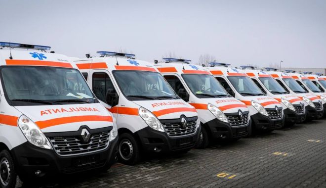 Vin banii pentru Ambulanțe noi! Liber la concursuri, pentru posturile vacantate