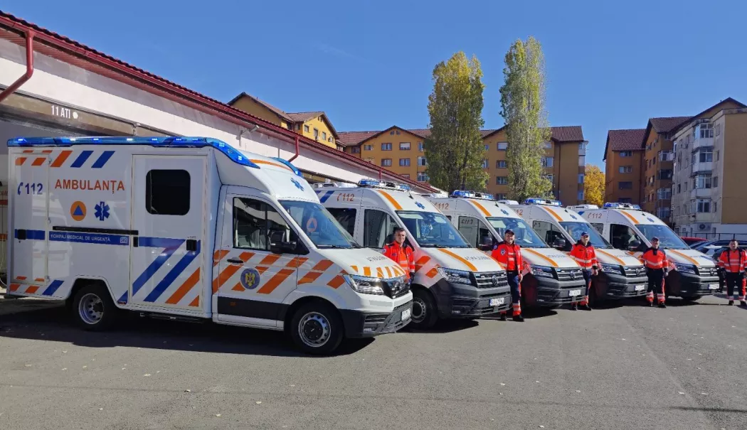 România cumpără ambulanțe noi prin PNRR pentru SMURD și Serviciile Județene