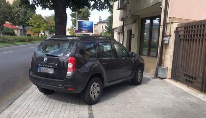 Amenzi pentru mașinile parcate pe trotuar, la Constanța - amenzipentrumasinile-1599406916.jpg