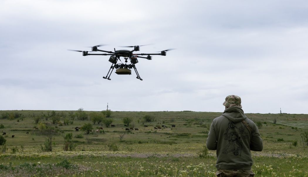 Oana Ţoiu anunță că România va produce drone defensive împreună cu Ucraina - americanquaddrone071825ss-1759300760.jpg