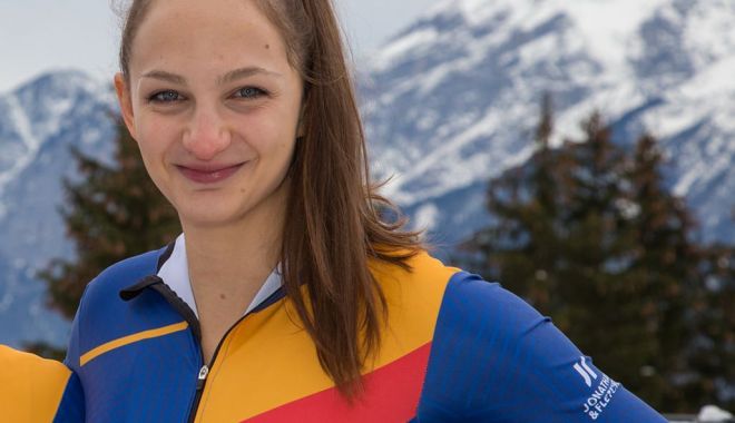 Andreea Grecu, mai rapidă decât campioana olimpică Mariama Jamanka - andreea2-1608045411.jpg