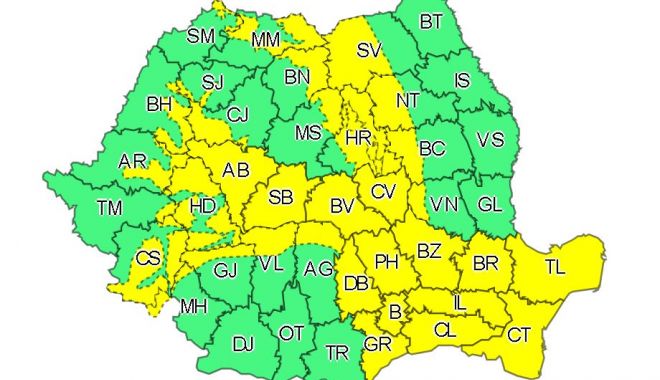Constanța, sub avertizare meteo de tip COD GALBEN. Ce spun meteorologii despre vremea din următoarele ore - anm-1699695119.jpeg