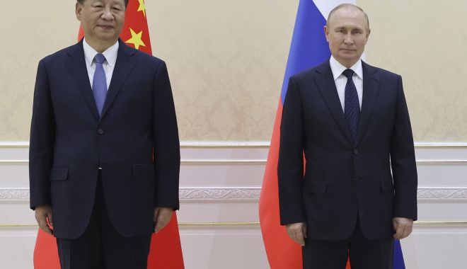 Întâlnire Xi Jinping - Vladimir Putin / Liderul chinez declară că face din relaţia sa 'strategică' cu Rusia o 'prioritate' - ap230762893694987db1cc6fe17a42a6-1679403166.jpg