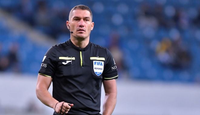Brigada arbitrului Istvan Kovacs, la a treia delegare în grupele Ligii Campionilor - arbitru-roman-1701096060.jpg