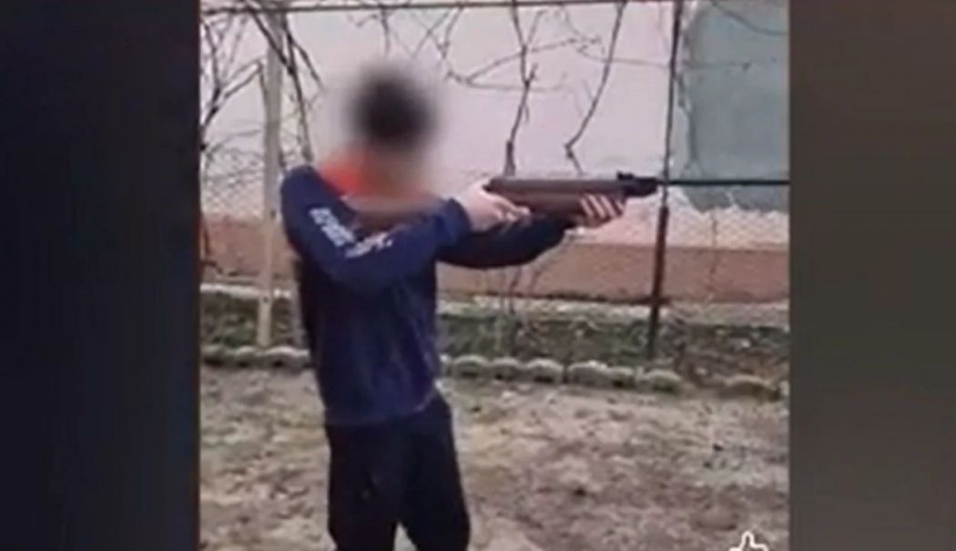 Bărbat reținut după ce și-a filmat fiul minor în timp ce trăgea cu o armă, la îndemnul său - arma-1756473202.jpg