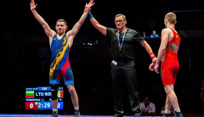 Constănţenii Răzvan Arnăut şi Beatrice Ana, medaliaţi la Campionatele Europene de lupte