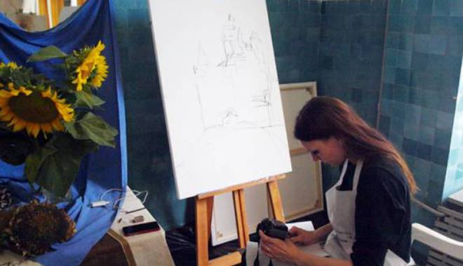 Artiști de pe trei continente, la vernisajul de la Medgidia - artistidepetreicontinete-1438966853.jpg