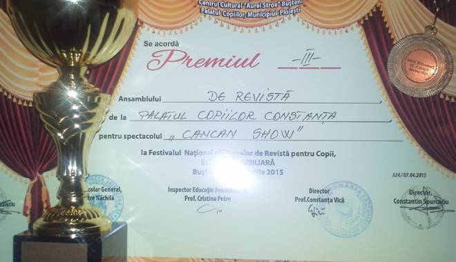 Artiștii de la Palatul Copiilor s-au întors cu premii - artistii-1430323463.jpg