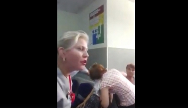 IMAGINI SCANDALOASE ÎN SPITAL / Bătrână leșinată, asistenta țipă isteric: 