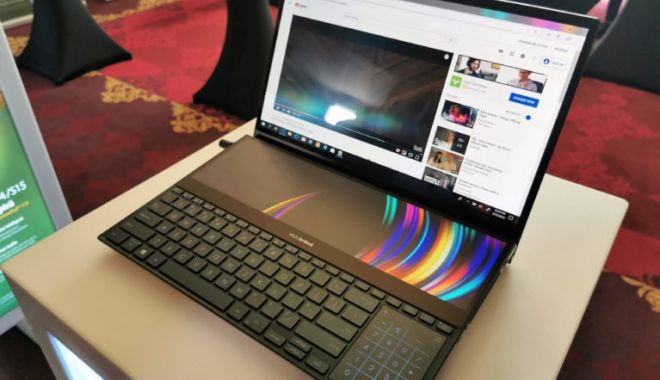 Laptopul unic în lume, expus la București, în premieră europeană - asus767x575-1560416132.jpg