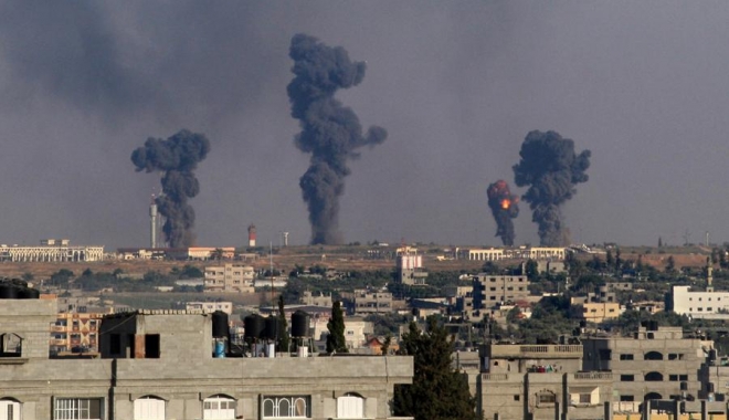 Israelul, reacție militară în forță în Fâșia Gaza - atac2-1514565277.jpg
