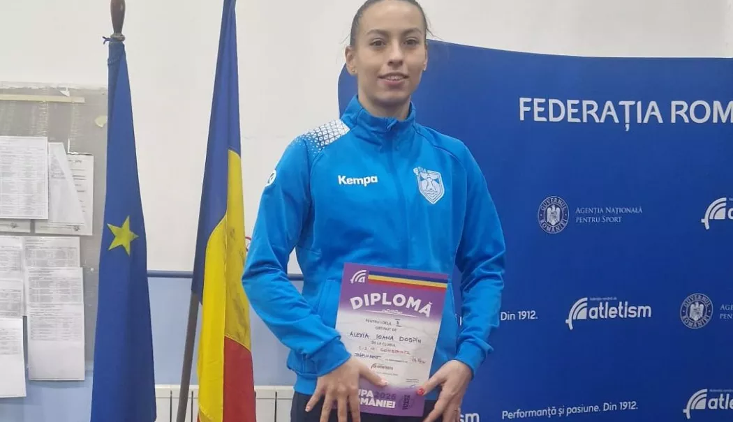Record personal pentru atleta constănțeană Alexia Dospin, la Cupa României - atletism-1771156961.webp