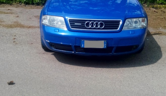 Audi A6 furat din Cehia, depistat în PTF Negru Vodă - audia6furat-1397636426.jpg