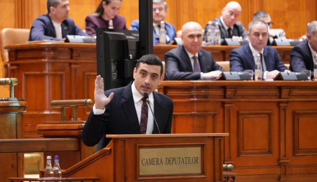 George Simion: AUR va ataca la CCR bugetul pe 2026 - aur-1774019519.webp