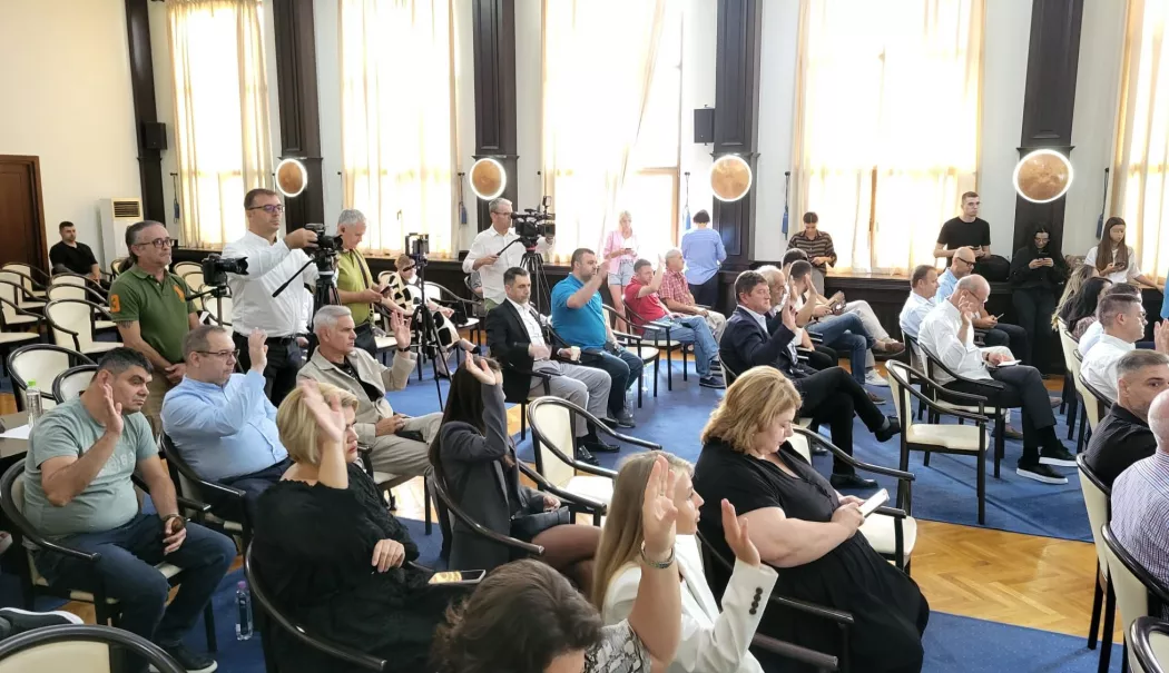 Consilierii județeni de la AUR au votat proiectele privind sănătatea și serviciile sociale din Constanța - aur-1781528096.webp