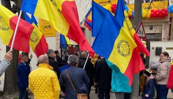 Alianța pentru Unirea Românilor anunță proteste la sediul PSD Constanța - aur-constanta-protest-psd-consta-1707241489.jpg