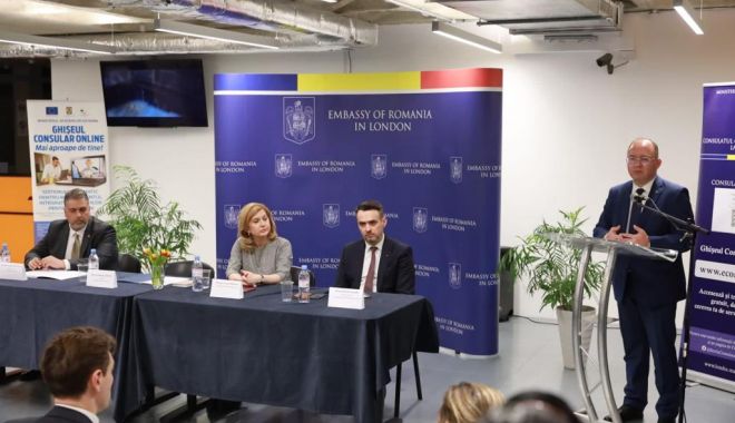 Bogdan Aurescu, întâlnire la Londra cu reprezentanţi ai comunităţii româneşti - aurescu-londra-1679598515.jpg