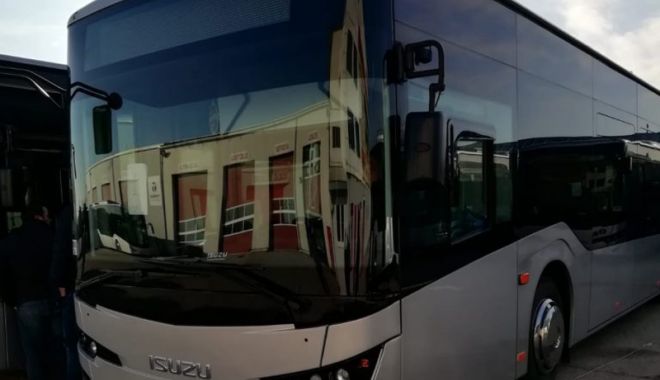 Au venit noile autobuze!  Flota Isuzu, pe străzile Constanței - autobuze-1543766265.jpg