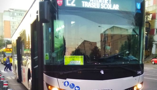 Se reia circulația celor trei trasee dedicate transportului școlar