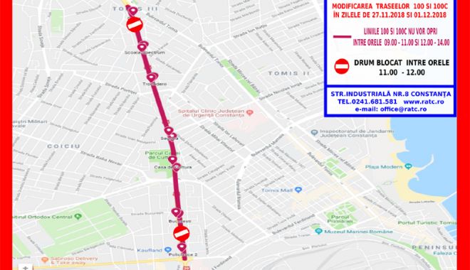 Atenție, călători! Autobuzele de pe liniile 100 și 100C circulă deviat - autobuzeletraseu1decembriecopy-1543253811.jpg