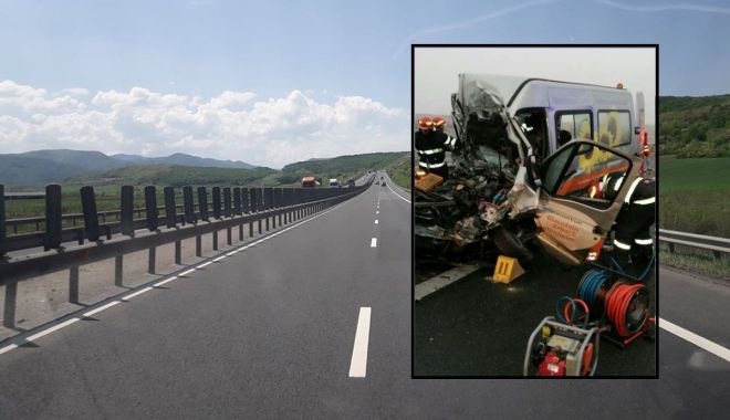 O persoană decedată și alte șase încarcerate, în urma unui accident pe autostradă - autostradaa1sibiudeva-1575618629.jpg